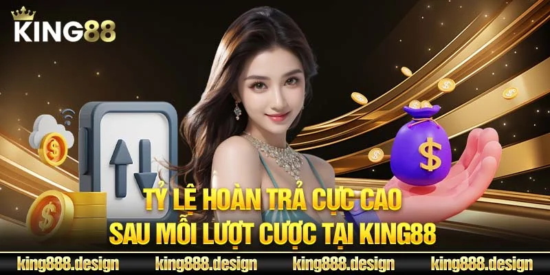 Tỷ lệ hoàn trả cực cao sau mỗi lượt cược